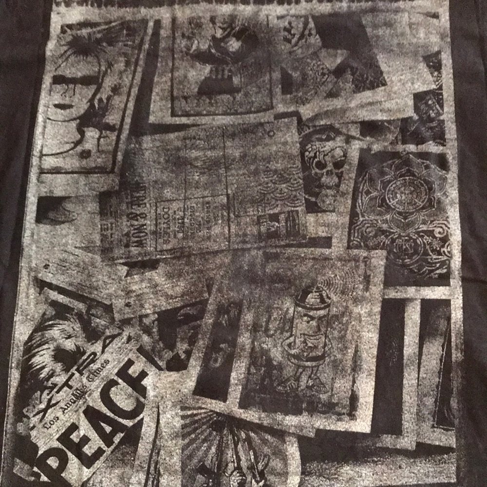 OBEY Men’s L Collage Tee